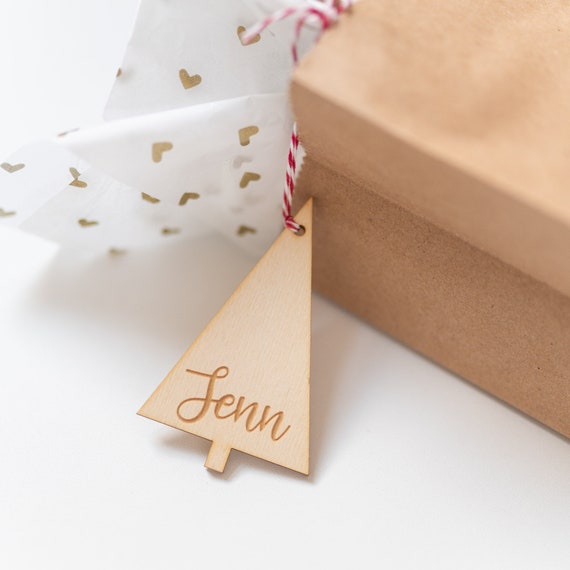 Custom Christmas Stocking Tags Name Tags Gift Tags Custom - Temu