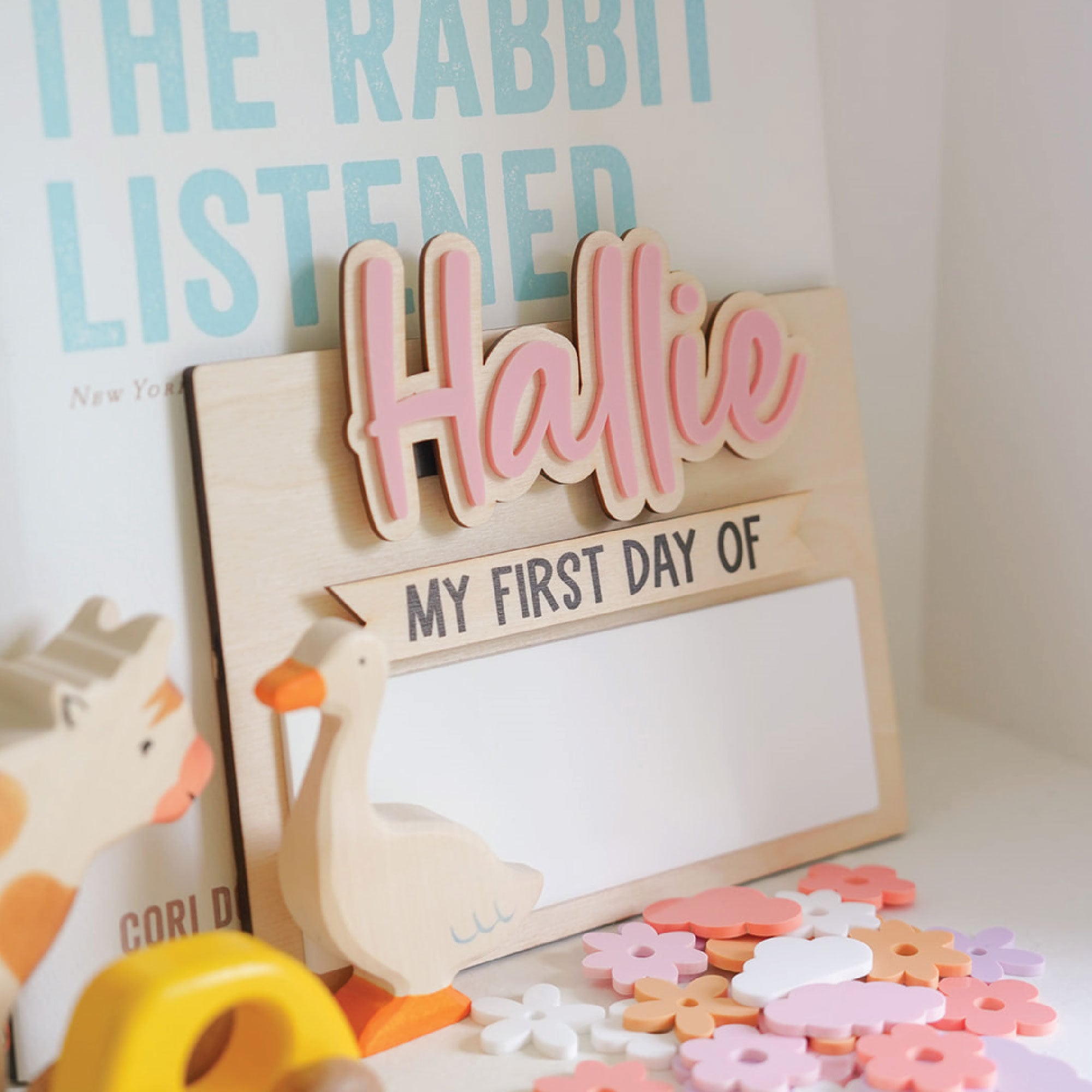 First Day of School Sign Back To School Sign First and Last Day School Sign Back To School Photo Prop Custom First Day Of School Board