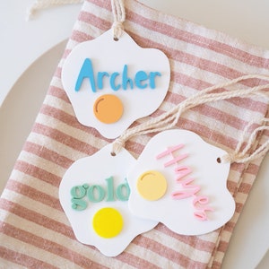 Easter Basket Tag Bunny Tag Basket Tag Easter Tag Easter Basket Tags Easter Tags Easter Basket Kids Easter Basket Custom Name Tags Bag Tags