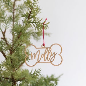 Dog Bone Ornament Dog Mom Gift Dog Christmas Stocking Pet Ornament Dog Gift Dog Ornament Dog Lover Gift Pet Gifts Pet Stocking