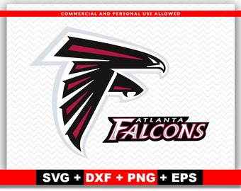 atlanta falcons logo etsy