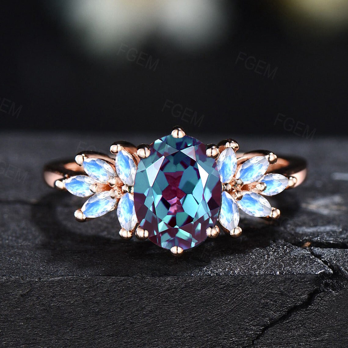 June Heart Birthstone Children's Ring with Synthetic Alexandrite in 10K Gold - Size 3 1/2 | Jewelry Vine