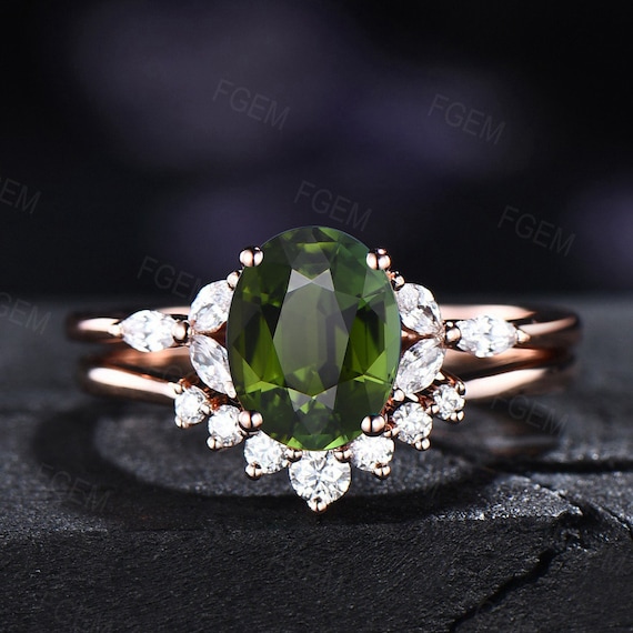 Vintage Rose Gold Oval Cut Paraiba Tourmaline Engagement Ring from Black  Diamonds New York