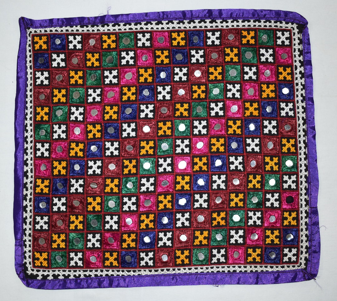 Banjara Embroidery Patch Kutch Rabari Handmade Needle Work Art Etsy