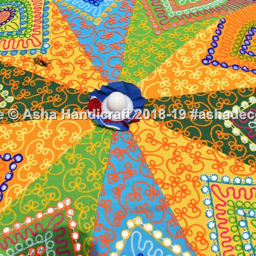 Indian Handmade Elephants Designer Garden Umbrellas, Rajasthani Big Size Beautiful Traditional Parasols, Patio shops Outdoor Sun Shade Umbrellas