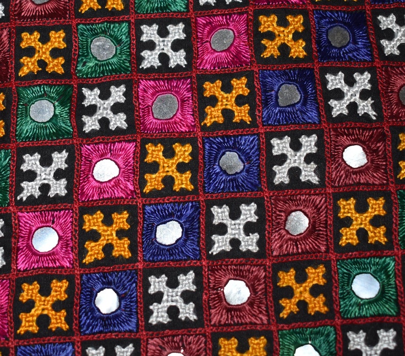 Banjara Embroidery Patch Kutch Rabari Handmade Needle Work Art Etsy