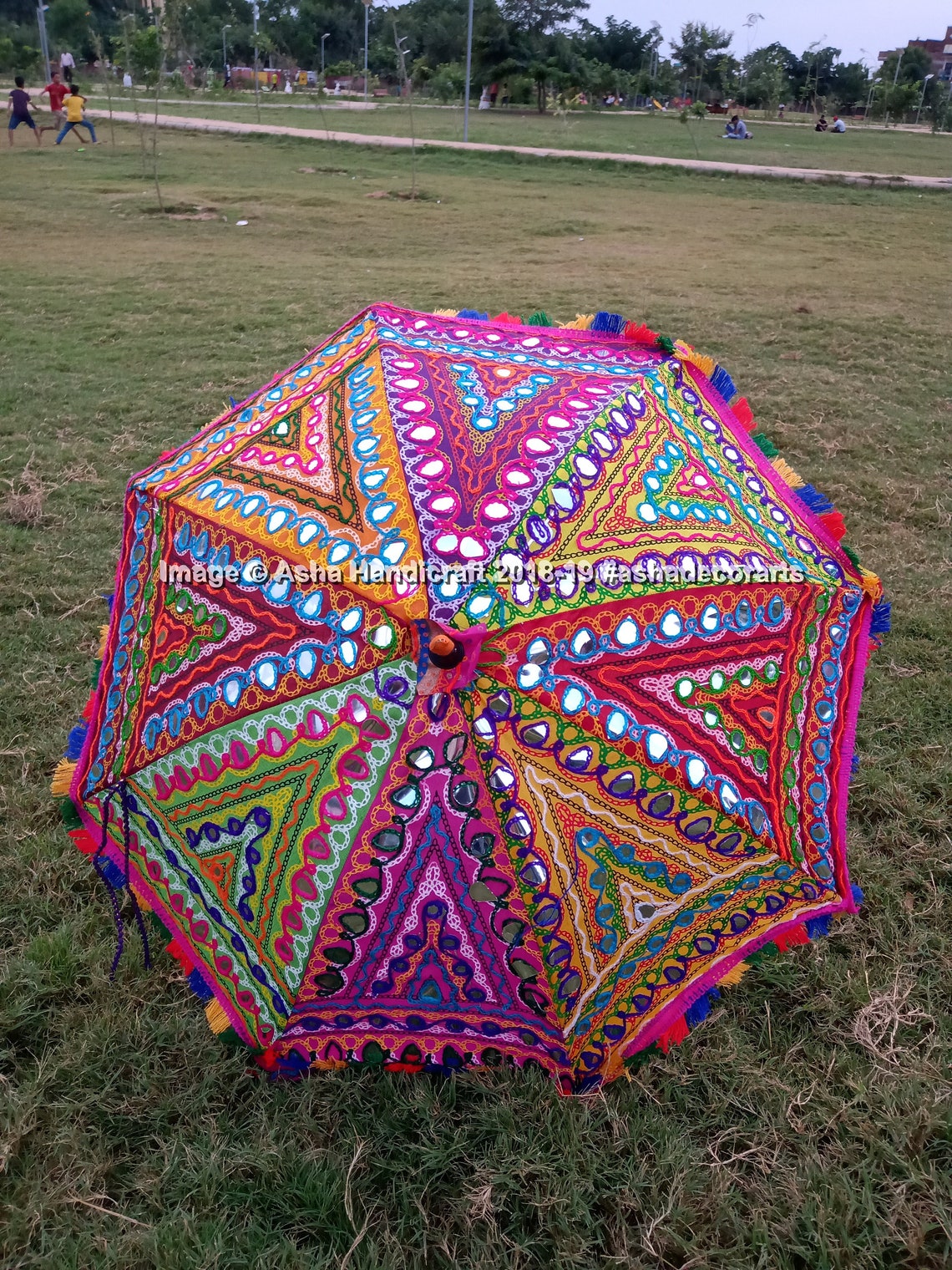 Bohemian Beach Umbrellas Sun Shade Indian Handmade Etsy