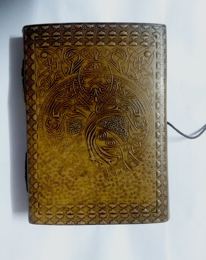 Indian Vintage Handmade Cotton Paper Journal Diary Leather Etsy