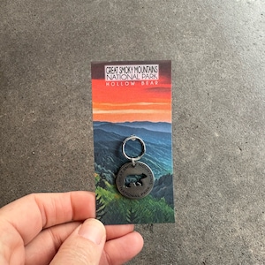 Great Smoky Mountains National Park Token Coins Keychain Zipper Pull 1pc