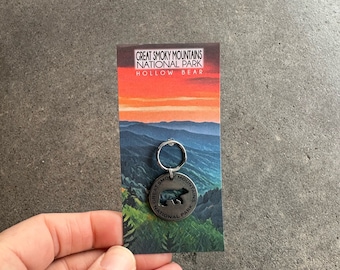 Great Smoky Mountains National Park Token Coins Keychain Zipper Pull 1pc