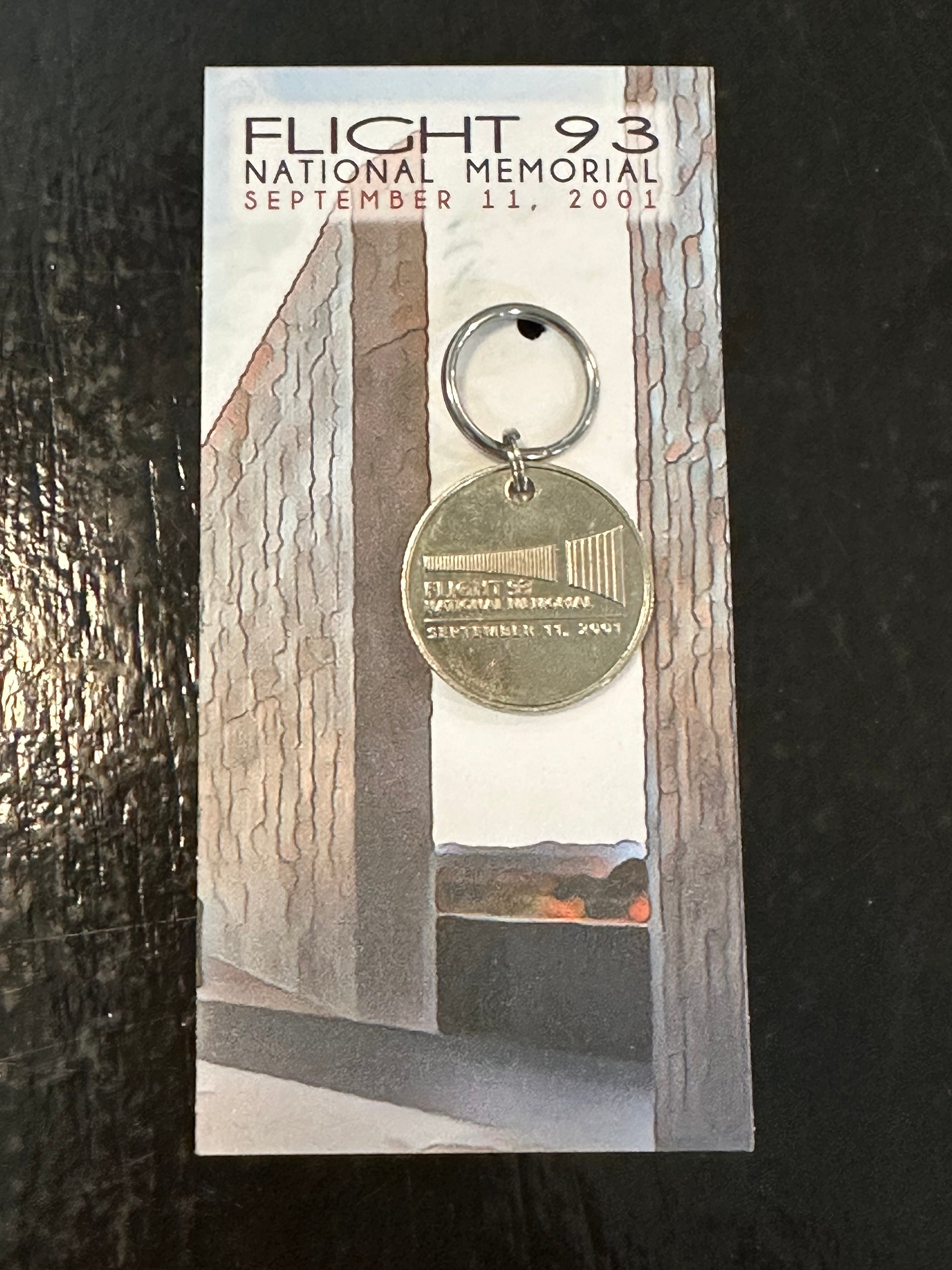 Flight 93 National Memorial September 11, 2001 Token Coin Keychain