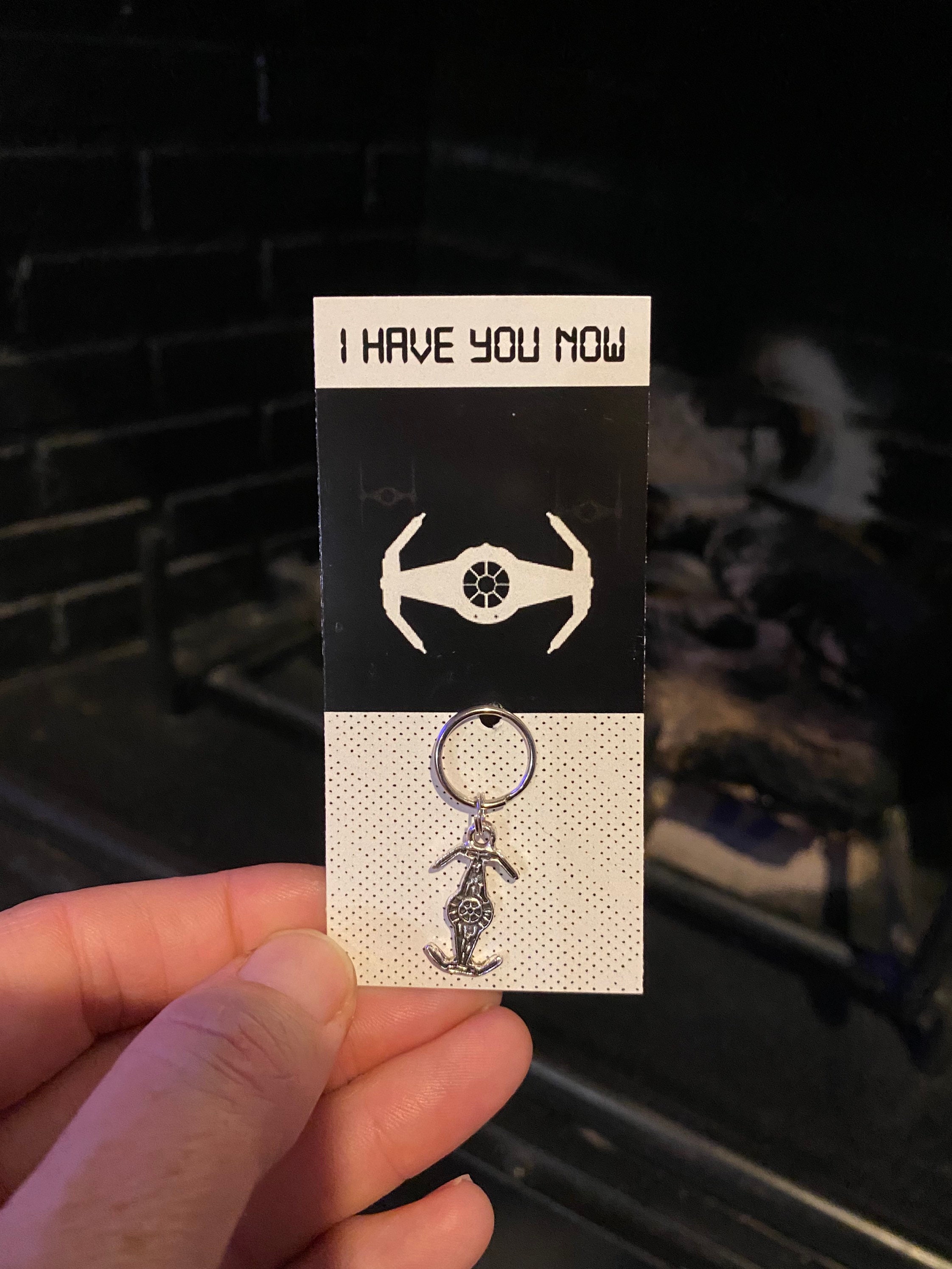 Star Wars Fighter Jet Charm I Have You Now Keychain Zipper Pull