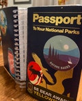 National Parks PASSPORT Book Expander Binding ONLY 1 1/4 inch not a PassPort BOOK Yellowstone Jackson Smoky Mountain Trail Hiking 2 sizes