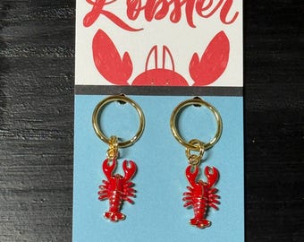 You’re My Lobster Charm Keychain Zipper Pull 2pcs Friends Quote Partner Friend Spouse Gift Fun
