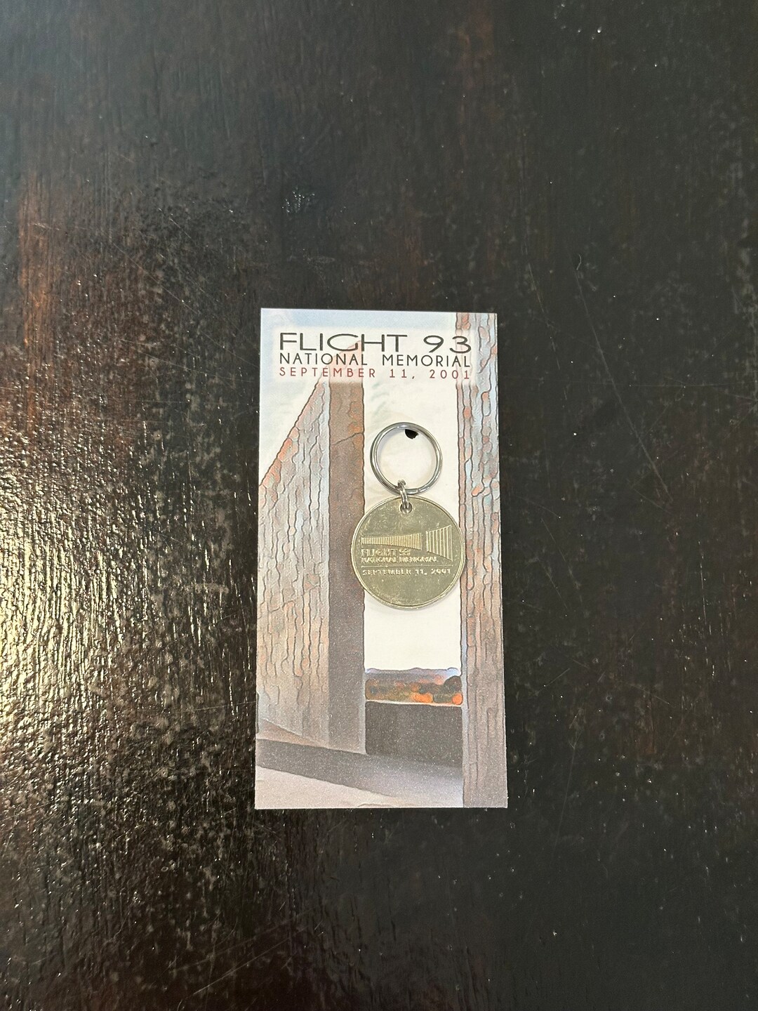 Flight 93 National Memorial September 11, 2001 Token Coin Keychain