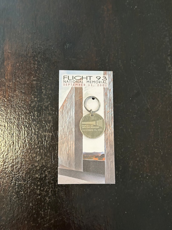 Flight 93 National Memorial September 11, 2001 Token Coin Keychain