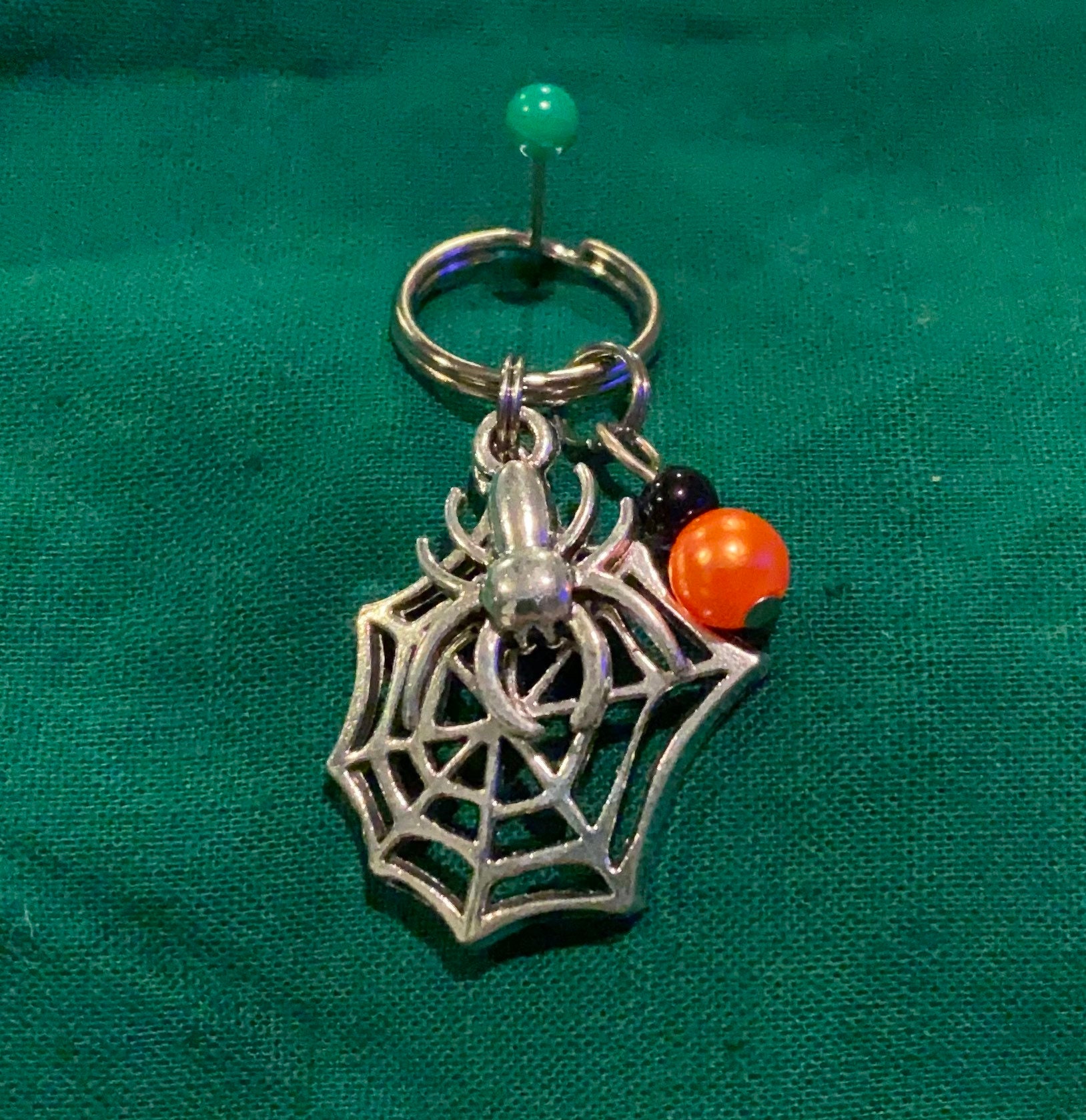 Halloween Spiderweb Zipper Pull 1pc 22x20mm Etsy