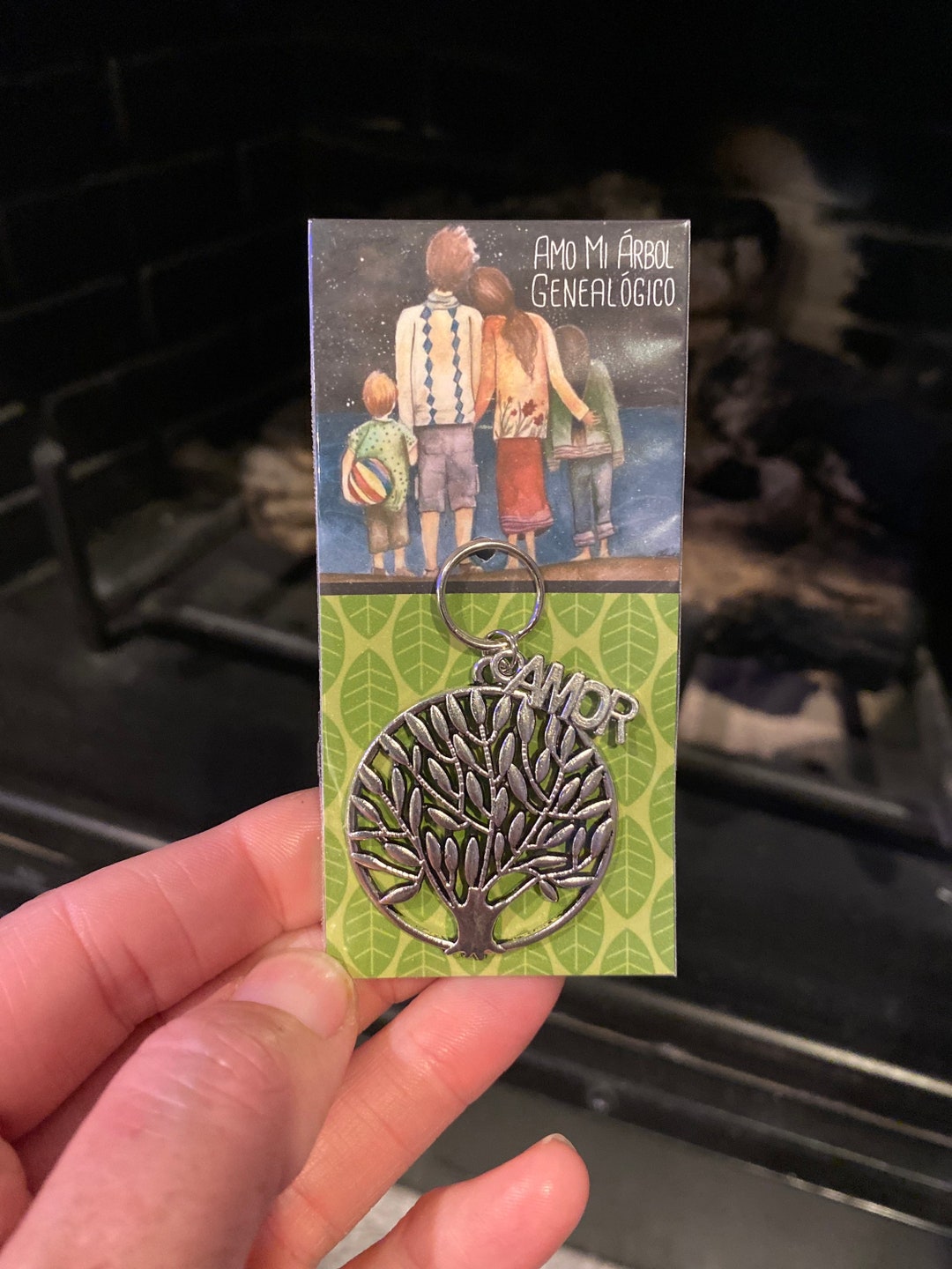 Tree of Life Charm Amor Keychain Zipper Pull 1pc Amo Mi Arbol ...