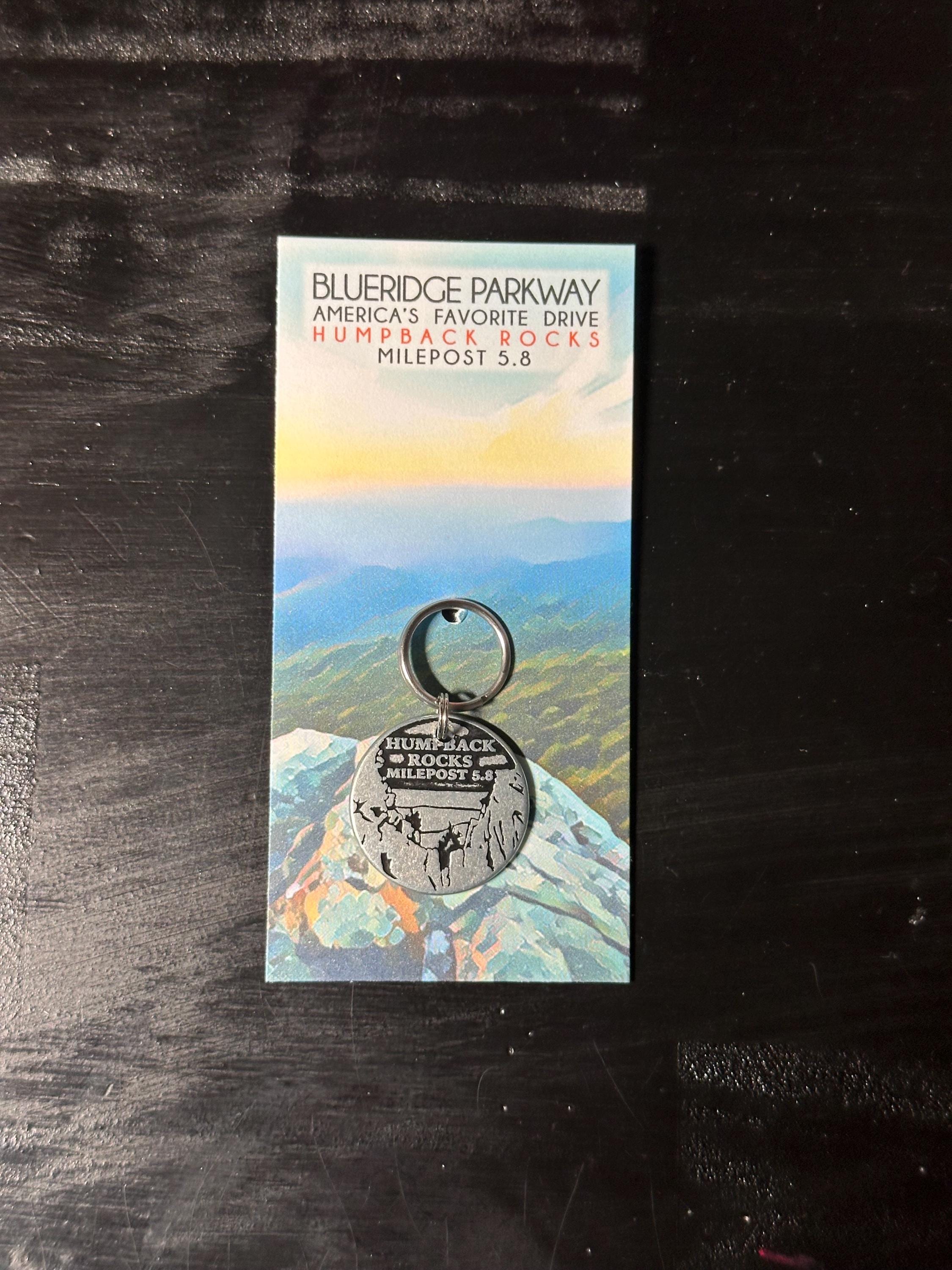 Blue Ridge Parkway National Park Token Coin Keychain Zipper Pull 1pc ...