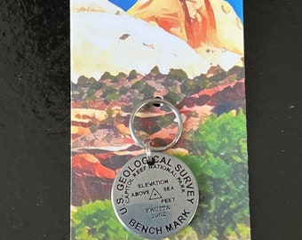 Capital Reef National Park Token Coin Keychain Zipper Pull 1pc