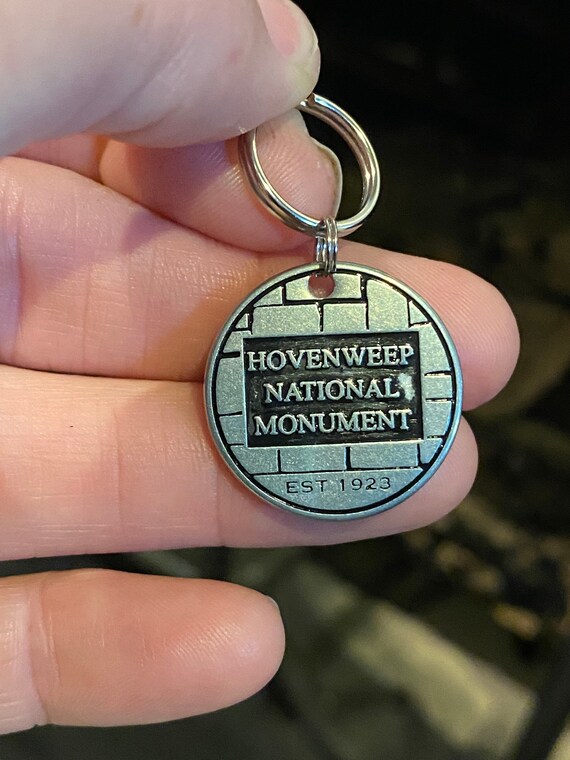 Hovenweep National Monument Park Token Coin Keychain Zipper | Etsy