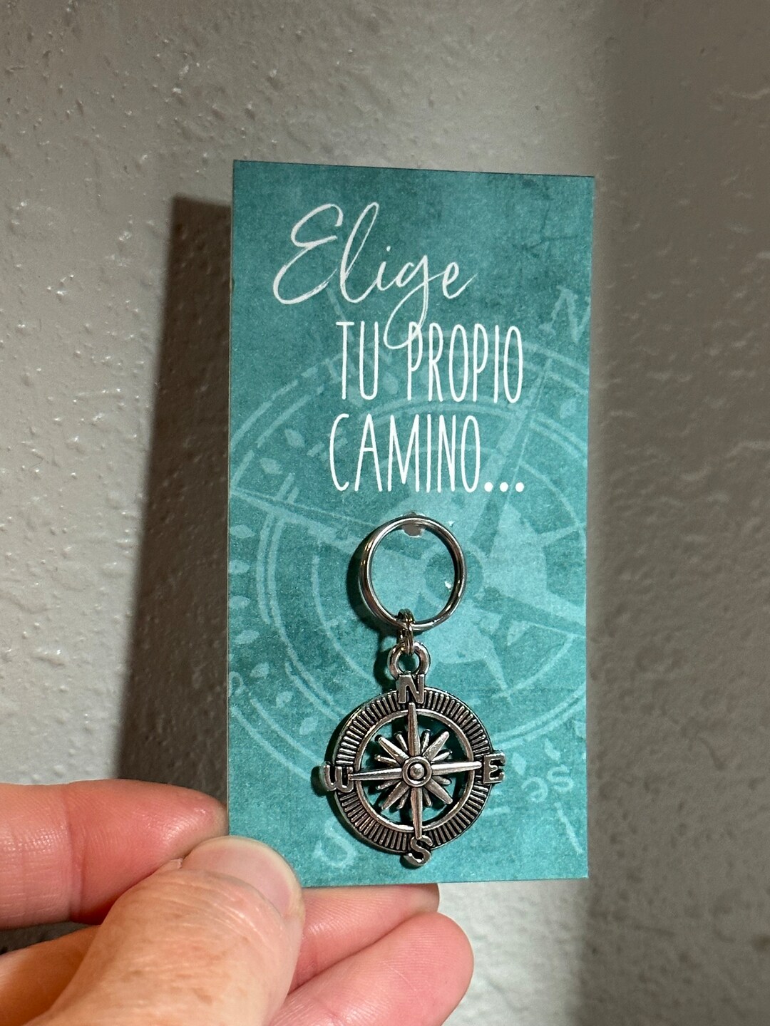 Spanish Version of Choose Your Own Path Zipper Pull Keychain Etsy
