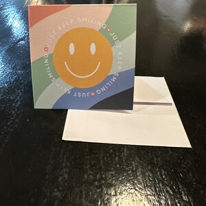 Llavero plástico acrílico con forma de cara sonriente, tirador de cremallera, 1 unidad, regalo divertido, amigos, pareja, tarjeta pensativa para siempre, sobre incluido