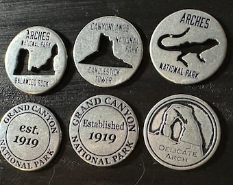 Listing for a National Park Token 1pc Shipping with previous order