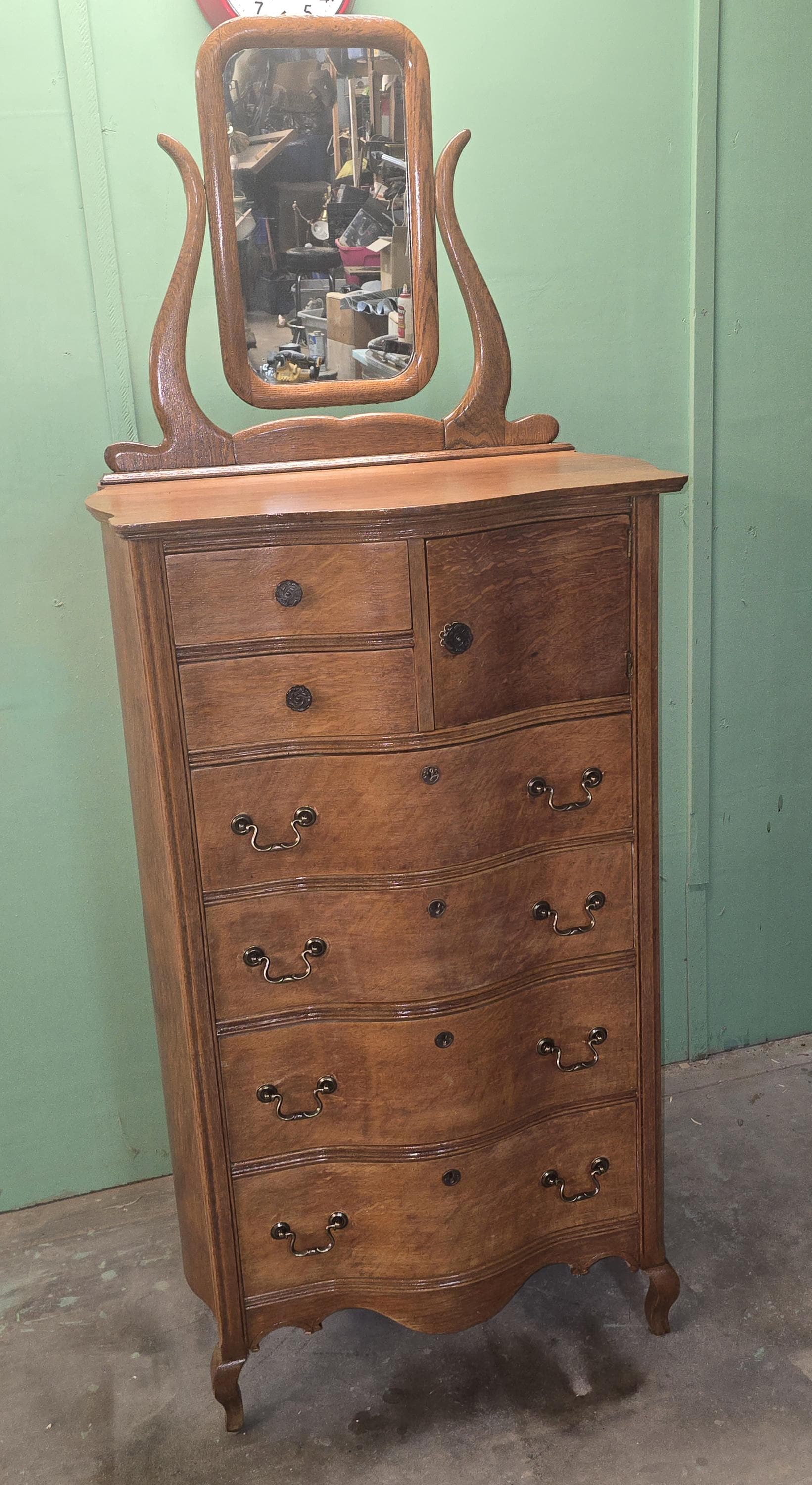 Antique Tall Dresser - Etsy, image size:1641x3000