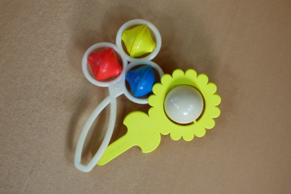 vintage baby rattle