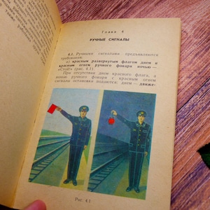 Signalisierung auf den Eisenbahnen der UdSSR Russisches Eisenbahnbuch Alte Eisenbahnbezugs Erinnerungsstücke Eisenbahn Erinnerungsstücke Vintage Eisenbahn Zugliebhaber Geschenk