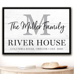 River House Signs Personalized | River House Gifts | River Life | River Cabin | River House