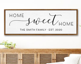 Home Sweet Home Sign Personalized | Home Sweet Home