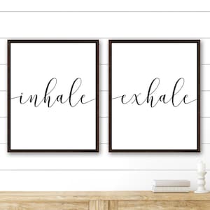 Inspira ed espira Wall Art / Inspira ed espira