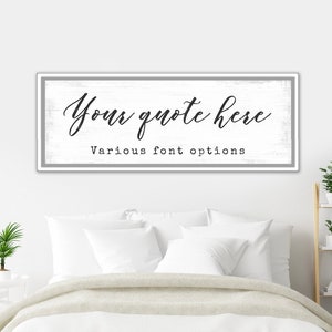 Master Bedroom Wall Art Over the Bed, Bedroom Signs Above the Bed, Guest Bedroom Art, Over the Bed Signs | PrettyPerfectStudio