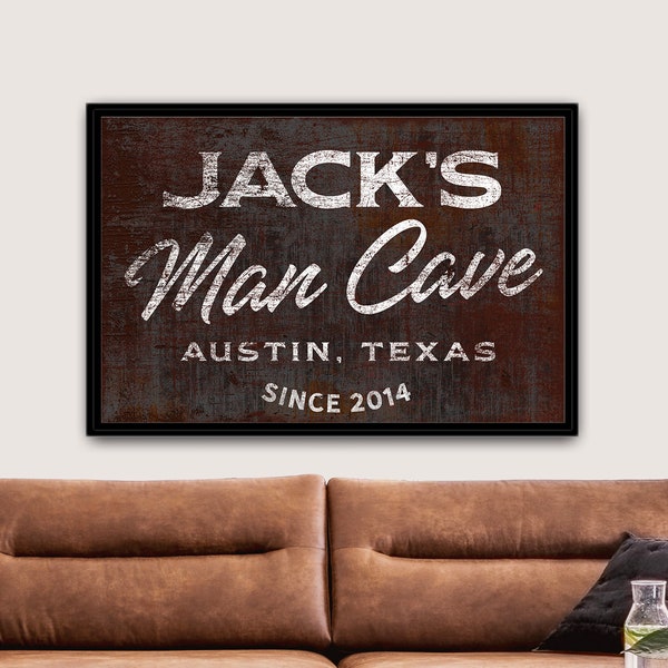 Personalized Man Cave Signs