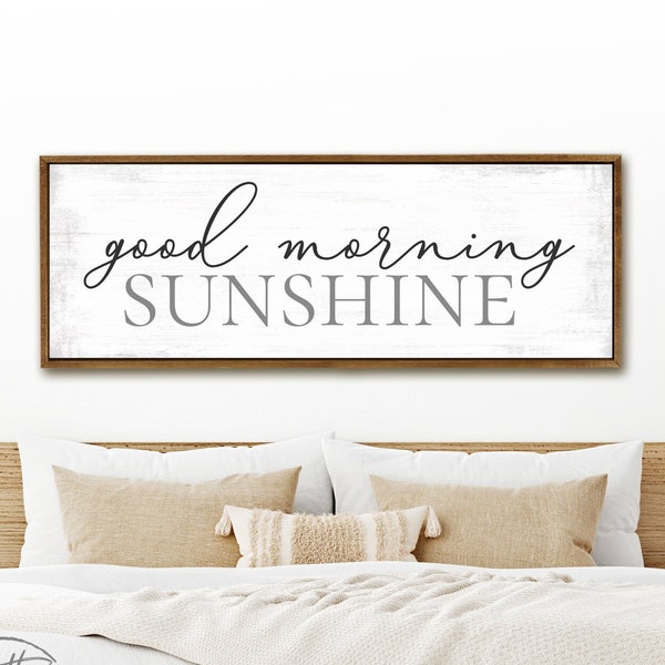 Good Morning Sunshine Sign | Good Morning Sunshine