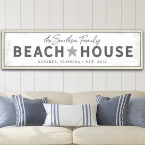 Beach House Sign