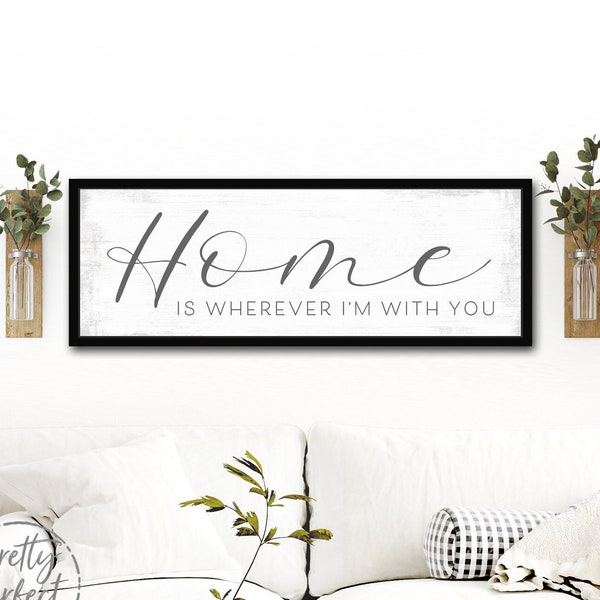Home Is Wherever I'm With You Sign