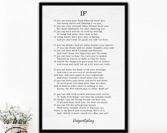 If by Rudyard Kipling | If Rudyard Kipling