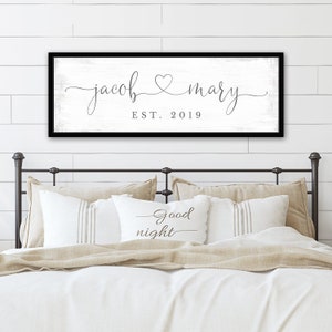 Marriage Signs | Anniversary Gift for Husband