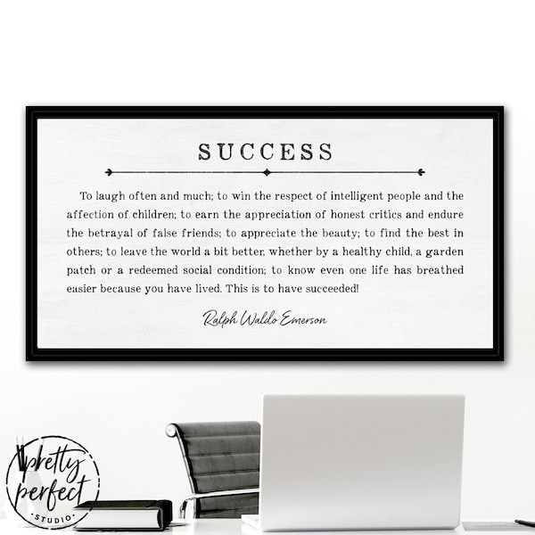 Ralph Waldo Emerson Success Laugh Often And Much Quote, What Is Success Poem by Ralph Waldo Emerson