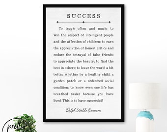 Erfolg Ralph Waldo Emerson