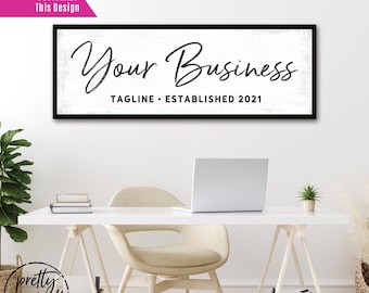 Custom Indoor Business Signs, Office Wall Art, Personalized Signs for Business Signage, Company Signs, Custom Indoor Signs