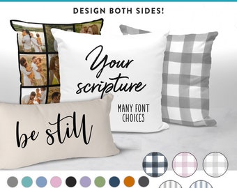 Personalized Pillow Christian Wedding Gifts, Custom Bible Verse Give it to God and Go to Sleep Pillow Christian New Home Housewarming Gift