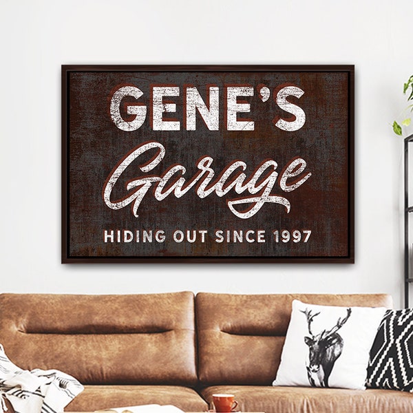 Custom Man Cave Sign | Personalized Gift For Dad