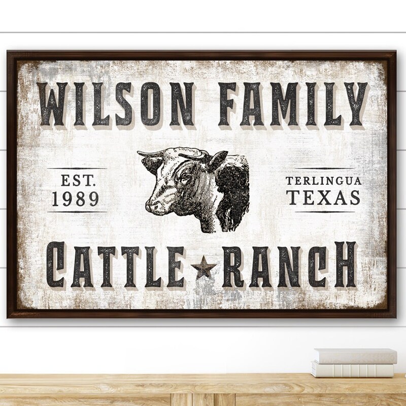 Cattle Sign - Etsy