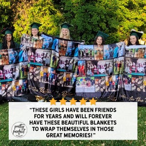 Memorial Blanket for Loss of Husband, Personalized Blankets, Dog Cat Memorial, Photo Blanket Collage, Custom Blanket with Collage image 15