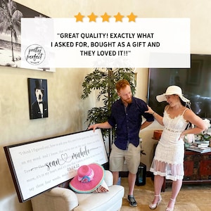 Custom Song Lyrics on Canvas Wall Art, His and Hers Wedding Anniversary Gift Personalized, Music First Dance Song image 4