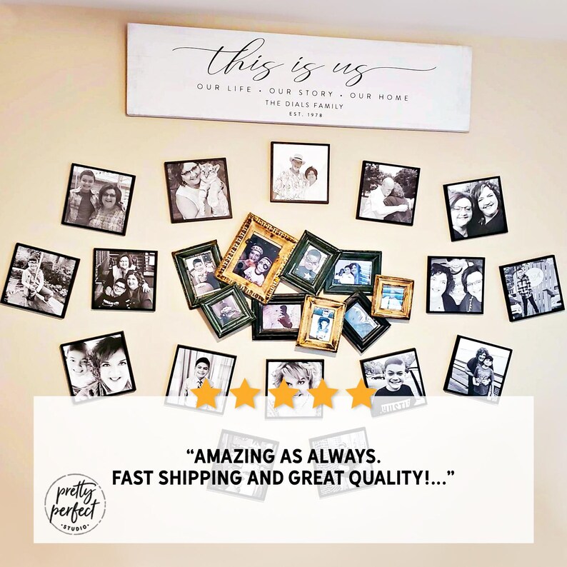 This Is Us Personalized Sign | This Is Us Sign Customized | This Is Us image 13